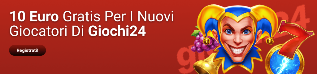 Bonus di iscrizione!