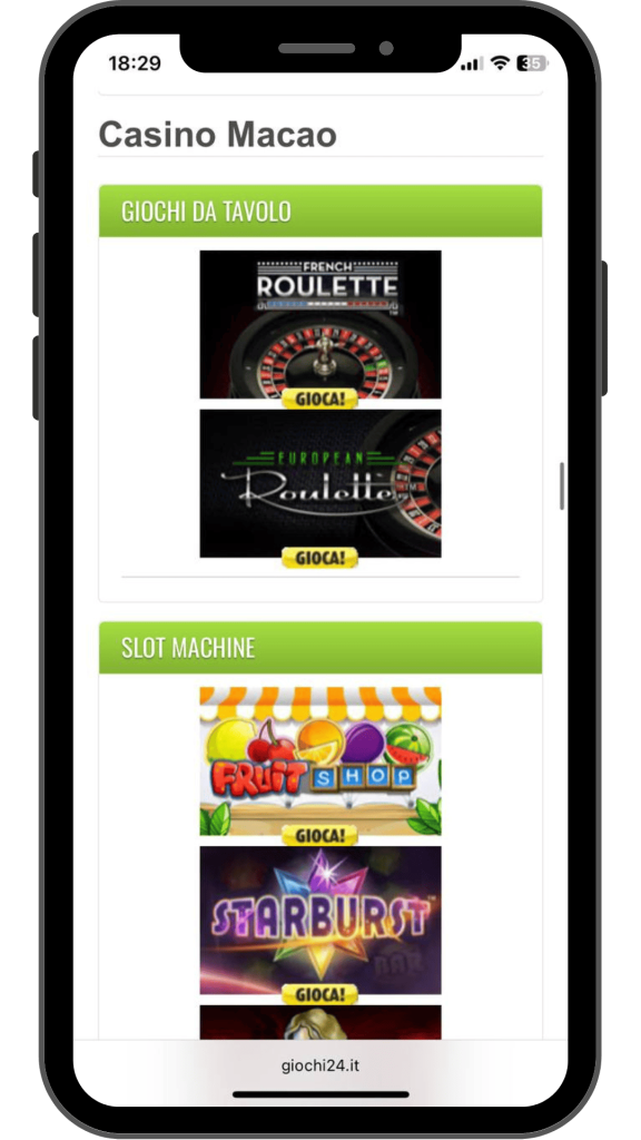 Casino Giochi24 giochi da tavolo popolari
